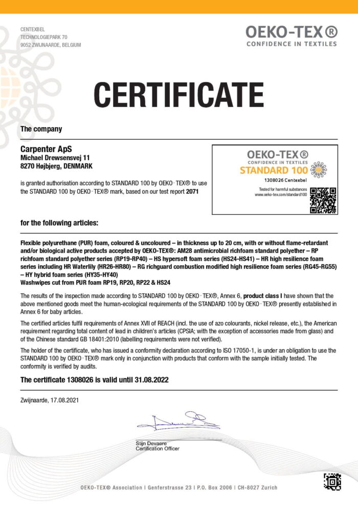 certificate_carpenteraps_1308026_20210817_e-page-001_0f860c08-6a20-4e77-9075-310435d0c1b0.jpg Lystadún - Yfirdýna (Waterlily) - Image 3