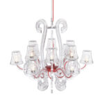 Fatboy - RockCoco útiljósakróna,12 arma glær